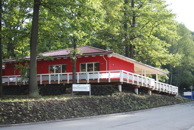 Restaurant Waldmeisterei Gera Ngoại thất bức ảnh